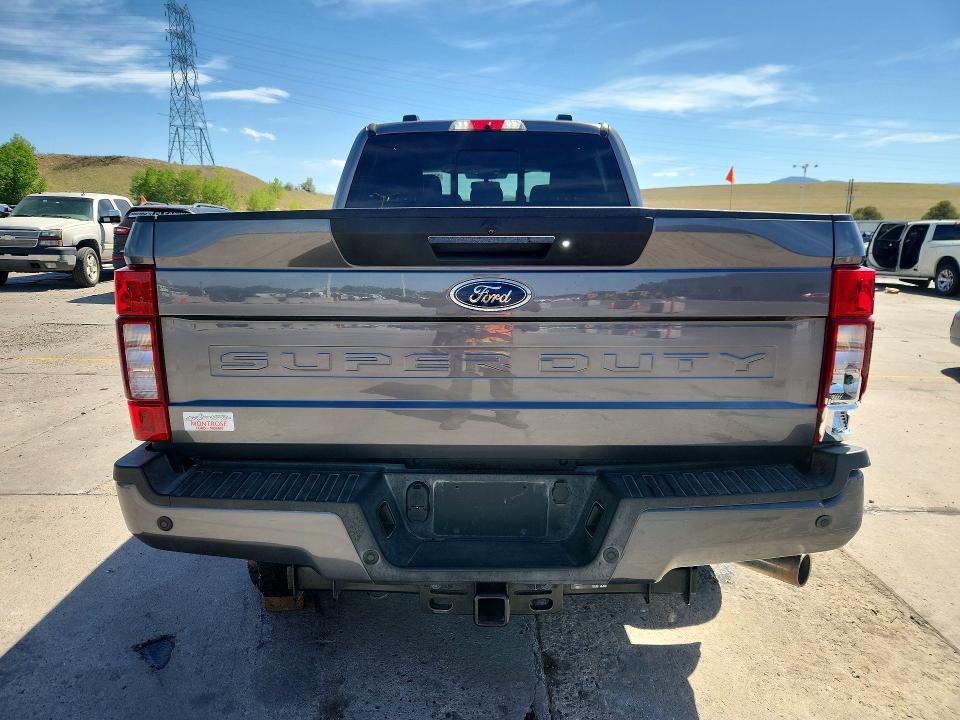 2022 Ford VIN 1FT7W2BN5NED33239 COPART salvage auction — SIDE, CO - PUBLIC - SALVAGE TITLE, sold $15,000 on 2026-07-21 (photo 6)