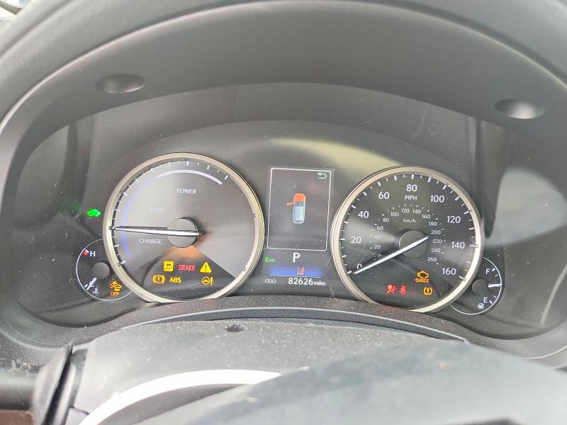 2020 Lexus VIN JTJGJRDZ4L5004890 COPART salvage auction — FRONT END, Il - Salvage Certificate, sold $9,100 on 2026-07-14 (photo 9)