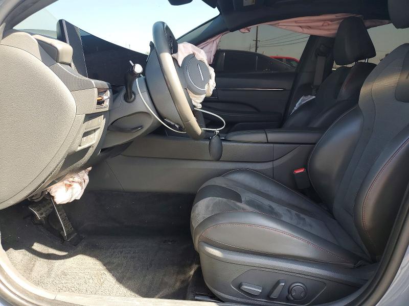 2024 Hyundai VIN KMHL54JC3RA352846 COPART salvage auction — FRONT END, Ca - Salvage Certificate, sold $6,000 on 2026-07-16 (photo 7)