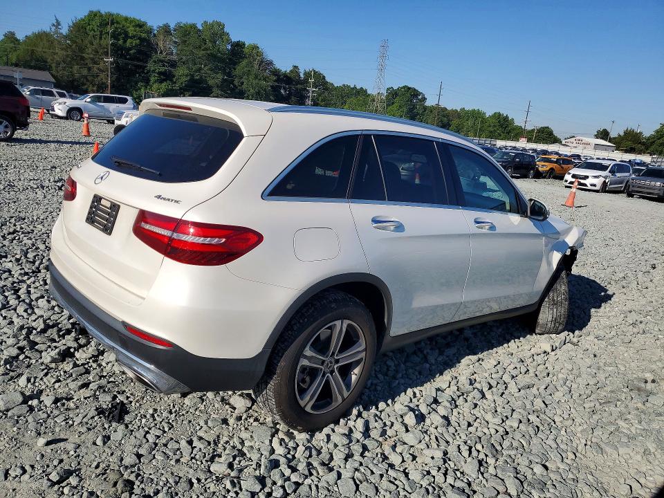 2018 Mercedes-benz Glc VIN WDC0G4KB9JV015743 COPART salvage auction — FRONT END, Nc - Salvage Certificate Of Title, sold $6,600 on 2026-07-22 (photo 3)