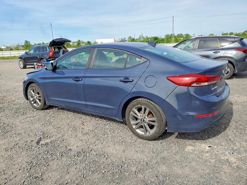 2017 Hyundai Elantra VIN KMHD84LF2HU129584 COPART salvage auction — FRONT END, On - Permit Salvage, sold $650 on 2026-07-21 (photo 2)