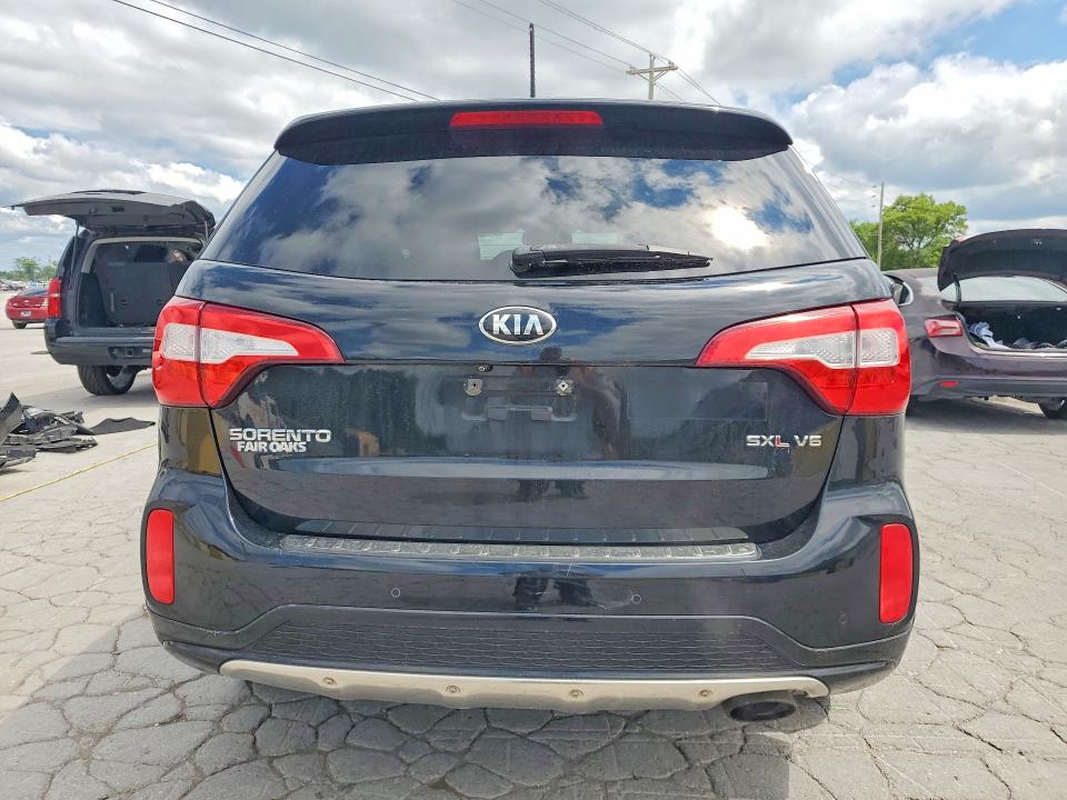 2015 Kia VIN 5XYKWDA76FG648634 COPART salvage auction — MINOR DENT/SCRATCHES, Tn - Salvage Certificate, sold $1,250 on 2026-07-13 (photo 6)