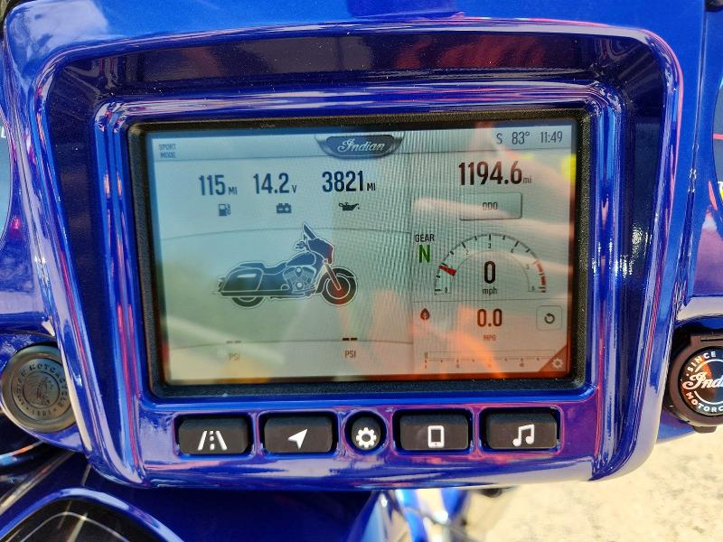 2024 Indian motorcycle co. Chieftain VIN 56KTCPBB7R3431324 COPART salvage auction — SIDE, MI - CERT OF TITLE-SALVAGE VEHICLE, sold $8,300 on 2026-08-06 (photo 7)