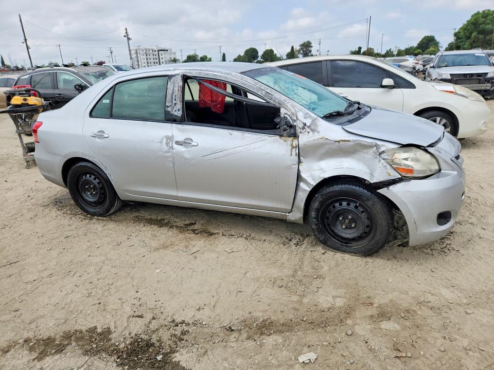 2012 Toyota Yaris VIN JTDBT4K37CL019985 COPART salvage auction — FRONT END, Ca - Salvage Certificate, sold $425 on 2026-07-30 (photo 4)