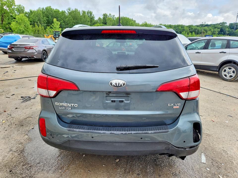 2014 Kia Sorento VIN 5XYKU4A78EG474750 COPART salvage auction — REAR END, Ky - Bill Of Sale/Part Only/No Titl, sold $2,100 on 2026-07-09 (photo 6)