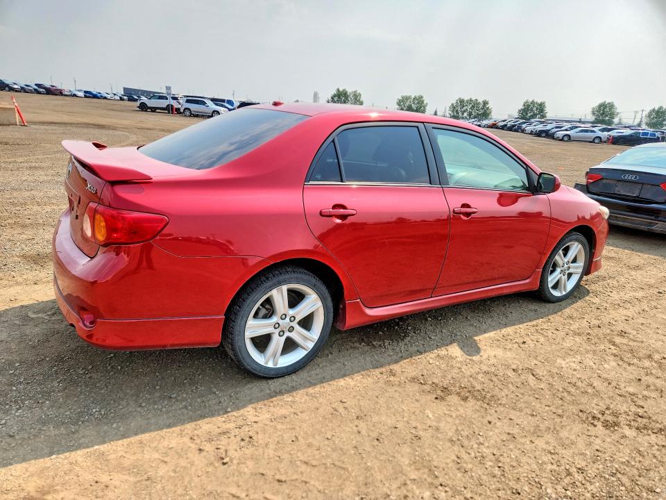 2009 Toyota Corolla VIN 2T1BE40EX9C022460 COPART salvage auction — SIDE, Ab - Bos - Salvage, sold $2,800 on 2026-08-04 (photo 3)