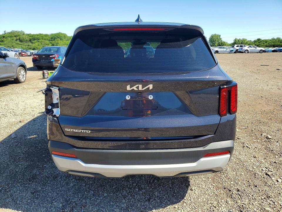 2025 Kia Sorento VIN 5XYRG4JC1SG393118 COPART salvage auction — SIDE, Il - Salvage Certificate, sold $11,000 on 2026-07-29 (photo 6)