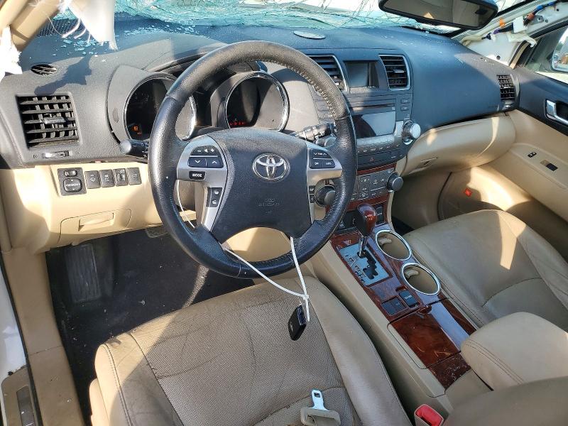 2012 Toyota VIN 5TDYK3EH4CS084113 COPART salvage auction — REAR END, Sc - Cert Of Title-Salvage, sold $975 on 2026-07-27 (photo 8)
