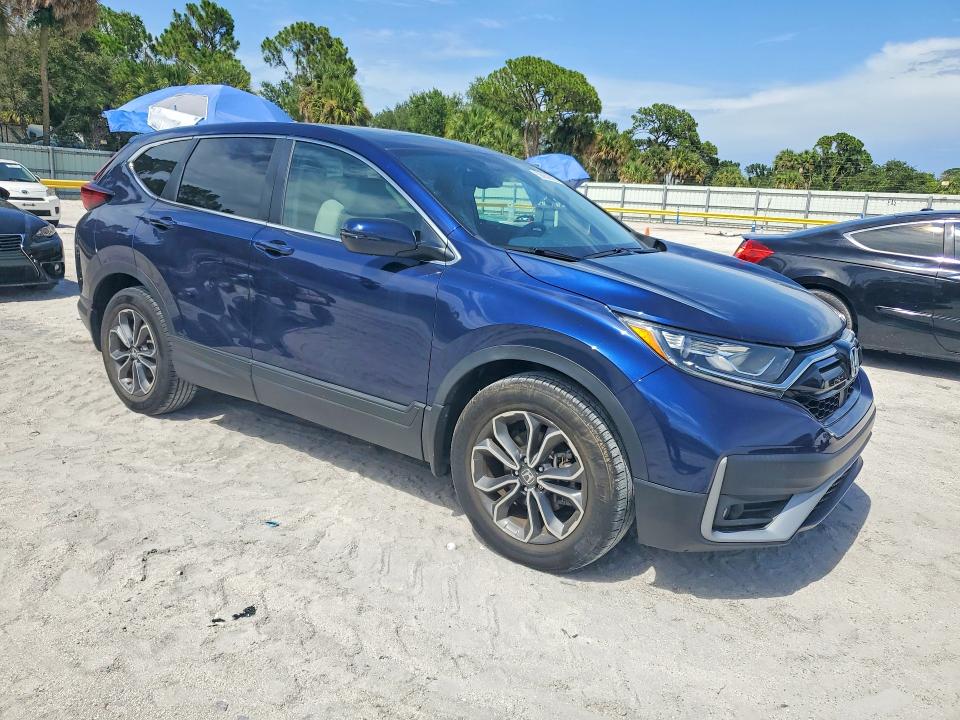 2020 Honda Cr-v VIN 7FARW1H80LE012892 COPART salvage auction — SIDE, Fl - Cert Of Title Slvg Rebuildable, sold $12,300 on 2026-07-08 (photo 4)