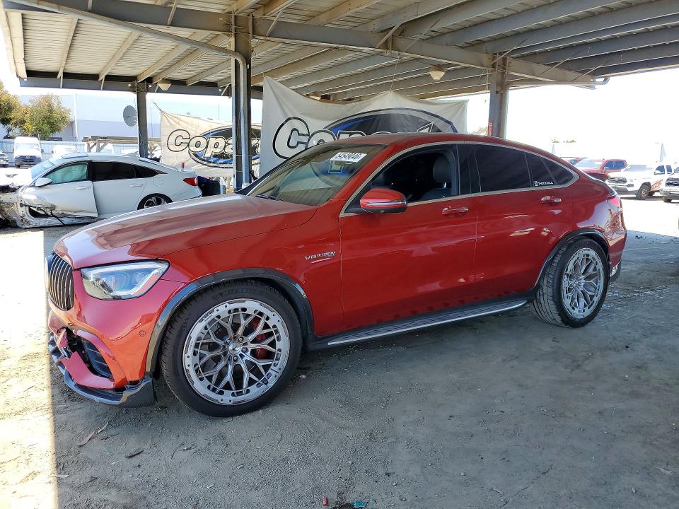 2020 Mercedes-benz Glc VIN WDC0J8KB0LF694128 COPART salvage auction — FRONT END, Ca - Salvage Certificate, sold $23,800 on 2026-07-02 (photo 1)