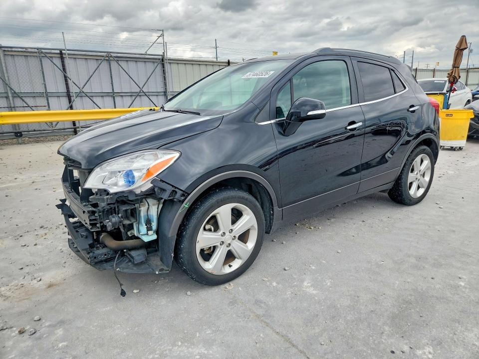 2015 Buick Encore VIN KL4CJCSB9FB121739 COPART salvage auction — FRONT END, Tx - Salvage Vehicle Title, sold $1,900 on 2026-07-31 (photo 1)