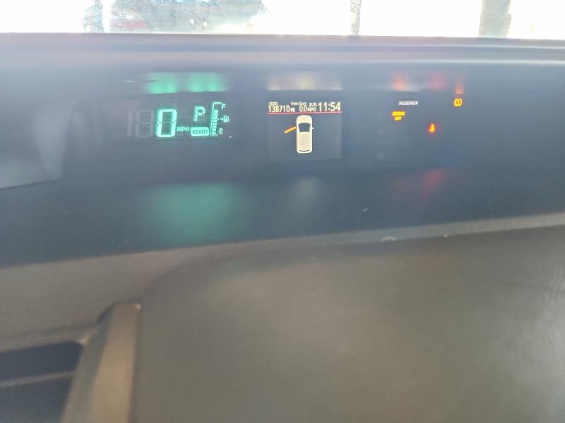 2013 Toyota Prius c VIN JTDKDTB32D1542352 COPART salvage auction — SIDE, CA - SALVAGE CERTIFICATE, sold $15 on 2026-07-27 (photo 9)