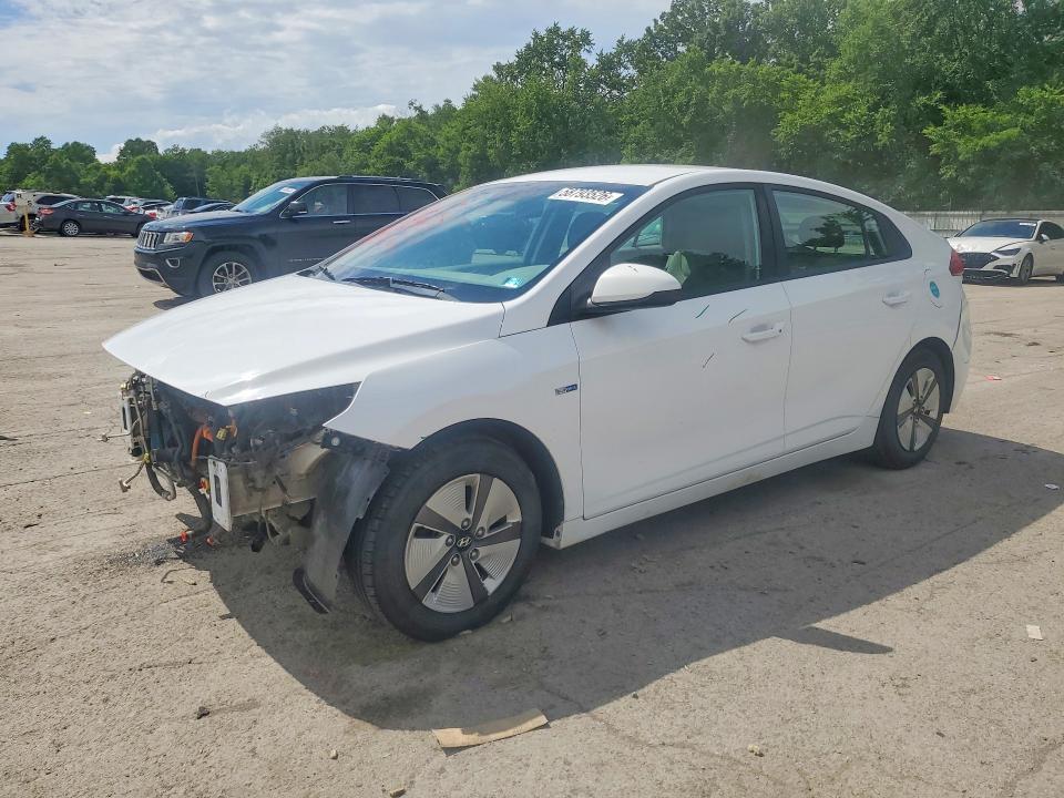 2017 Hyundai Ioniq VIN KMHC65LC7HU024620 COPART salvage auction — FRONT END, Pa - Certificate Of Salvage, sold $1,450 on 2026-07-02 (photo 1)