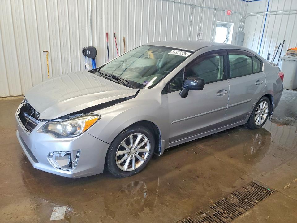 2013 Subaru Impreza VIN JF1GJAB65DH008692 COPART salvage auction — FRONT END, Pa - Certificate Of Salvage, sold $775 on 2026-07-15 (photo 1)