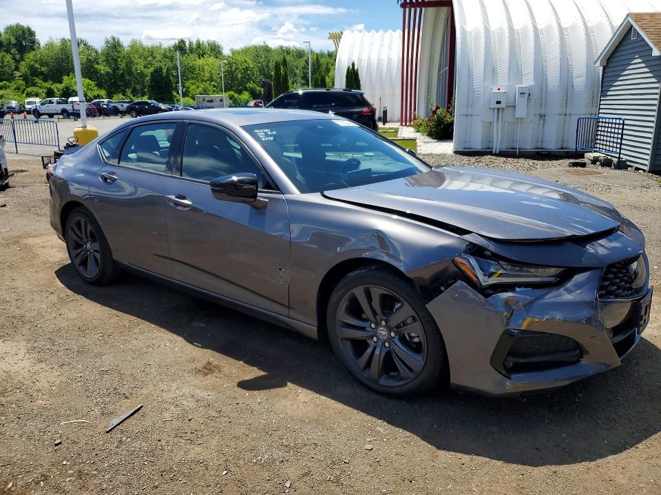 2023 Acura Tlx VIN 19UUB6F52PA003151 COPART salvage auction — FRONT END, Ma - Cert Of Title-Salvage, sold $12,200 on 2026-07-23 (photo 4)