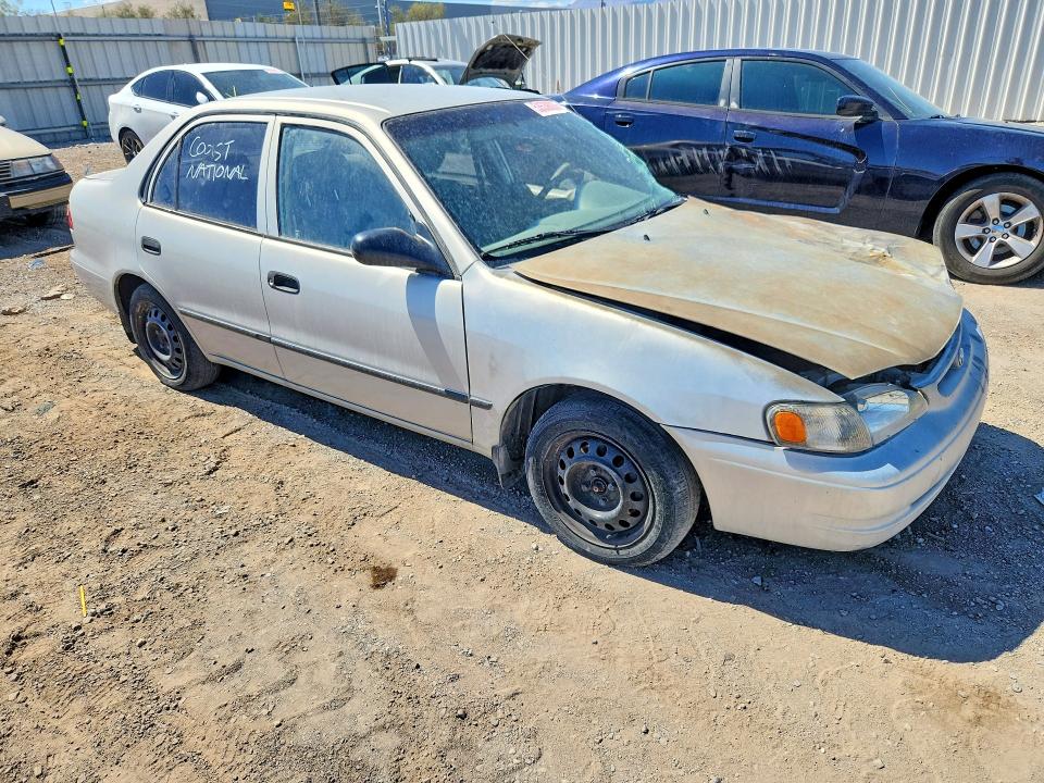 2000 Toyota Corolla VIN 1NXBR12EXYZ346652 COPART salvage auction — FRONT END, Nv - Non-Repairable Vehicle Cert, sold $125 on 2026-07-02 (photo 4)
