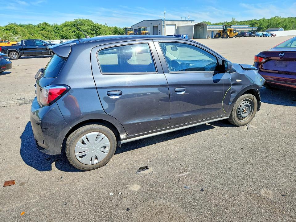 2024 Mitsubishi Mirage VIN ML32AUHJXRH028836 COPART salvage auction — FRONT END, FL - CERTIFICATE OF TITLE, sold $4,050 on 2026-07-08 (photo 3)