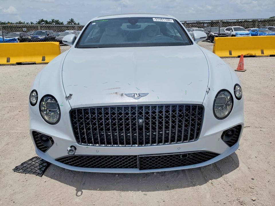 2024 Bentley Continental VIN SCBCG2ZG7RC015887 COPART salvage auction — FRONT END, Fl - Cert Of Title Slvg Rebuildable, sold $93,500 on 2026-07-08 (photo 5)