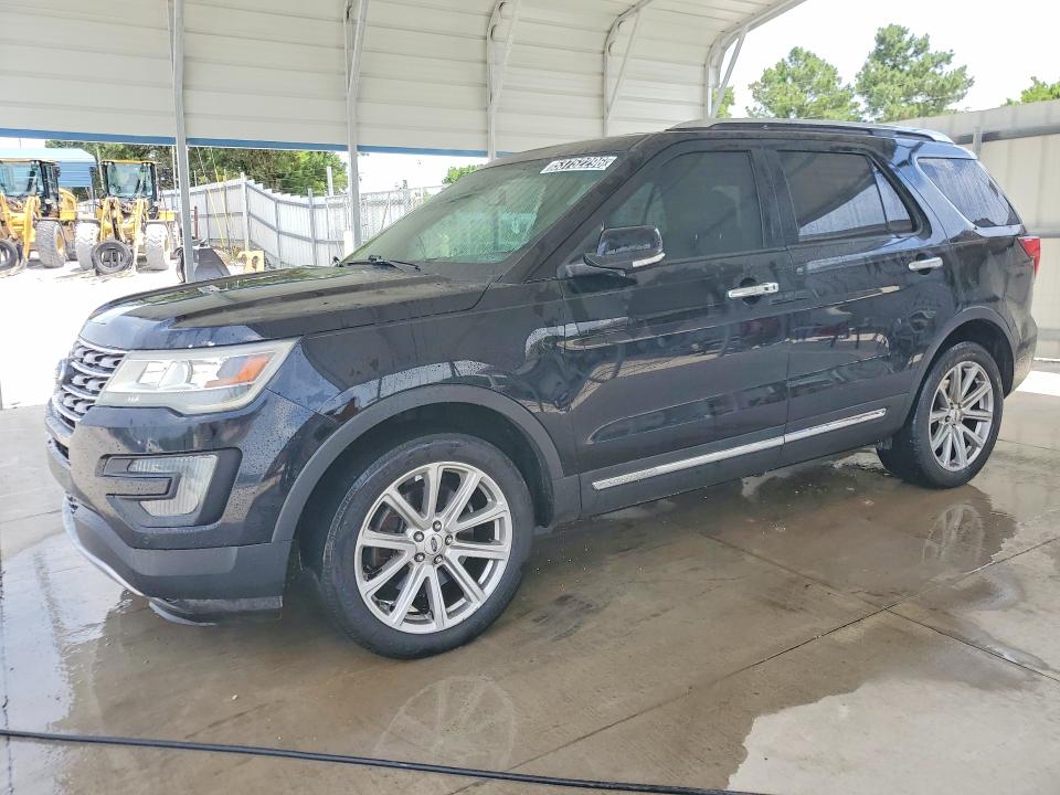 2016 Ford Explorer VIN 1FM5K8F88GGA29853 COPART salvage auction — HAIL, Wv - Certificate Of Title, sold $2,450 on 2026-07-09 (photo 1)