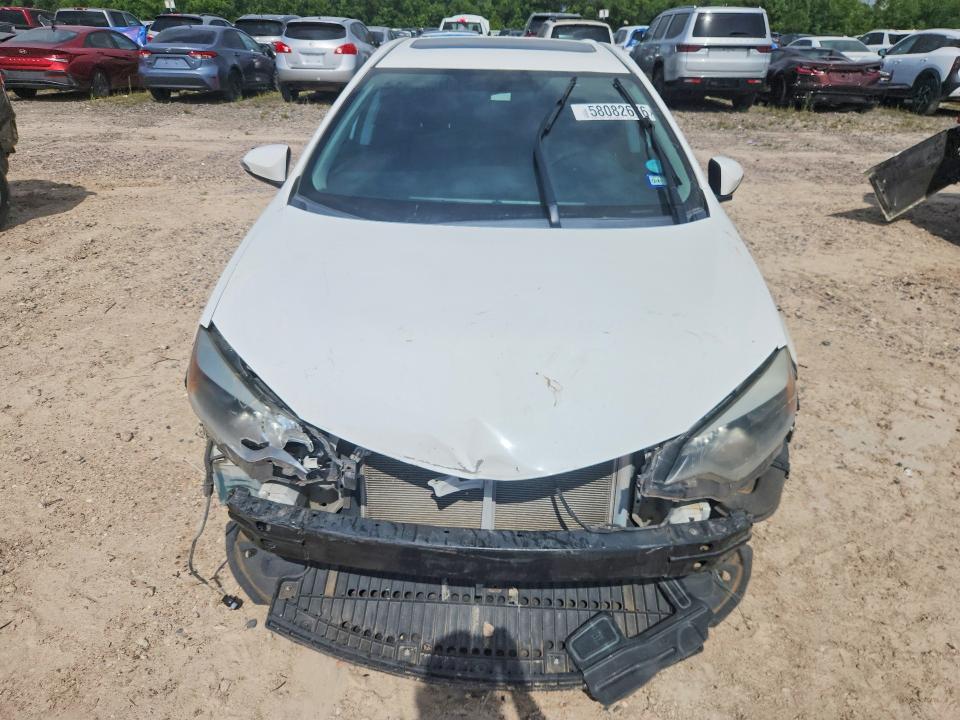2015 Toyota Corolla VIN 5YFBURHE5FP307549 COPART salvage auction — FRONT END, Tx - Salvage Vehicle Title, sold $4,150 on 2026-07-24 (photo 5)