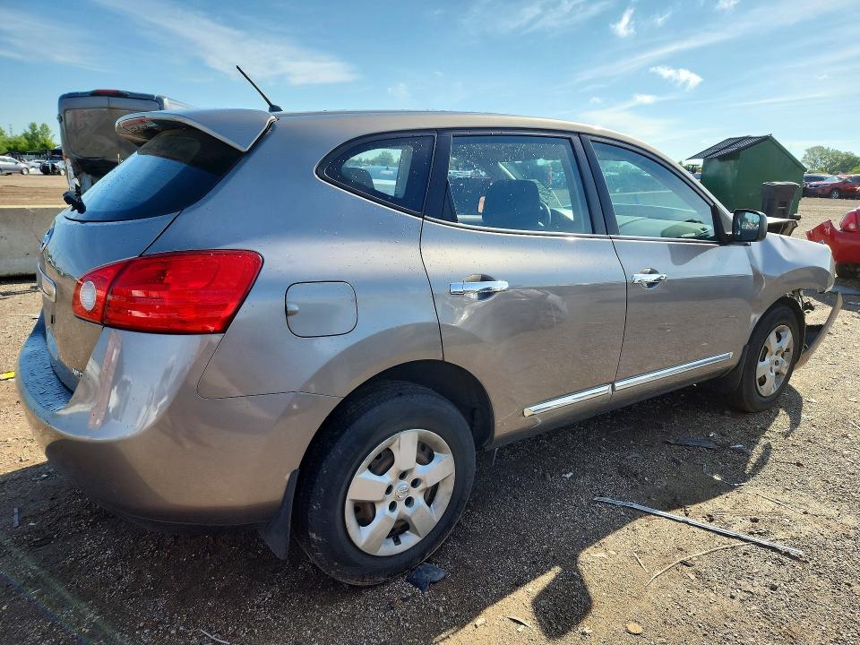 2011 Nissan Rogue sport VIN JN8AS5MV2BW269073 COPART salvage auction — FRONT END, IL - SALVAGE CERTIFICATE, sold $350 on 2026-07-16 (photo 3)
