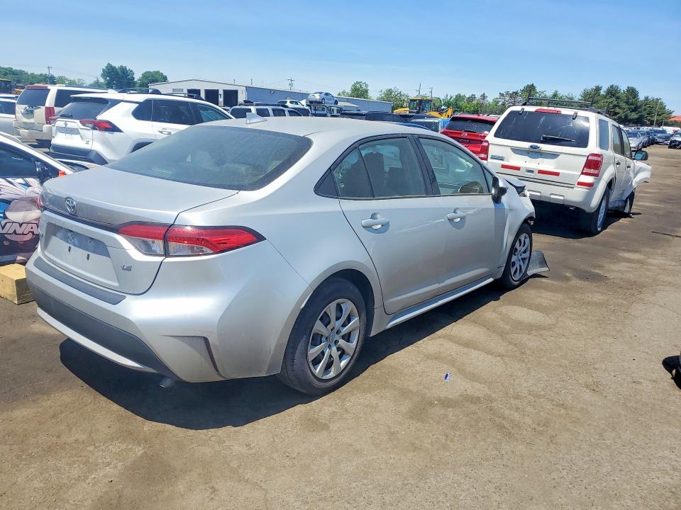 2022 Toyota Corolla VIN JTDEPMAE0NJ220047 COPART salvage auction — FRONT END, Ct - Cert Of Title-Salvage, sold $3,350 on 2026-07-10 (photo 3)