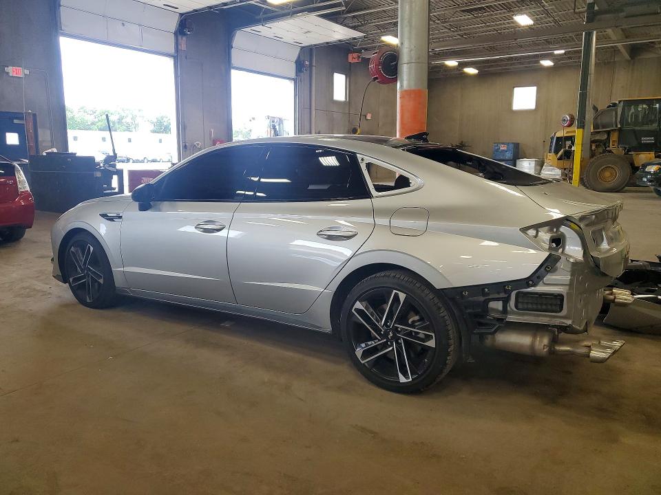 2025 Hyundai VIN KMHL54JC0SA521761 COPART salvage auction — VANDALISM, Mn - Cert Of Title-Salvage, sold $5,400 on 2026-07-30 (photo 2)