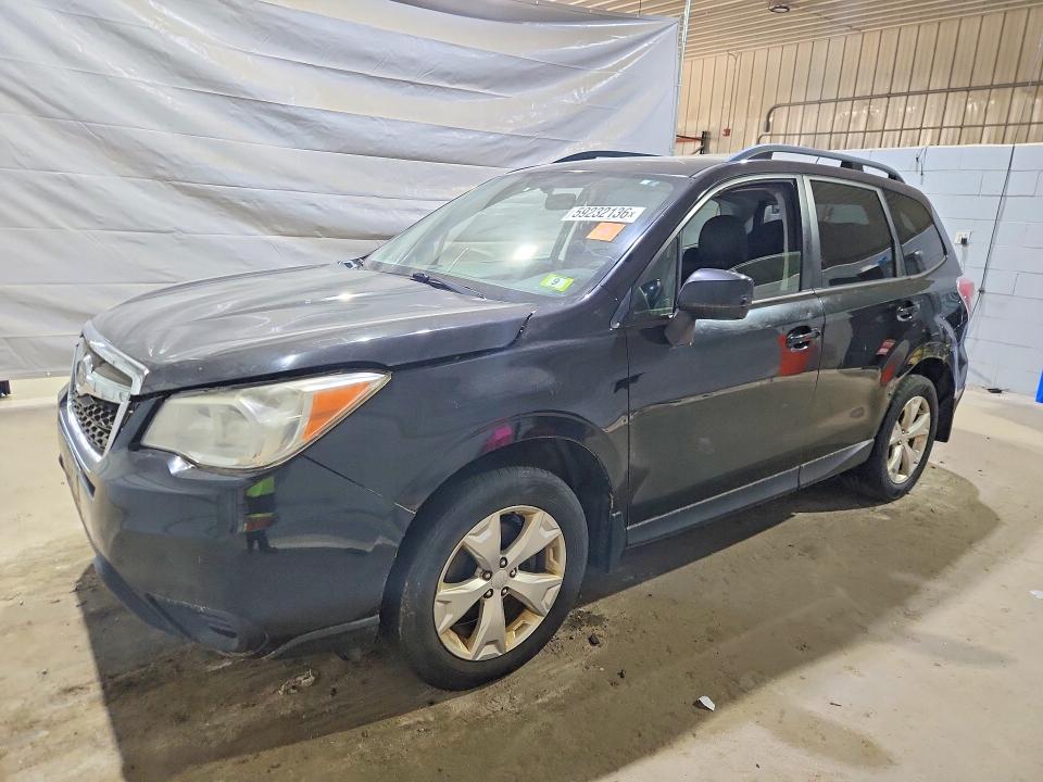 2014 Subaru Forester VIN JF2SJAEC1EH452807 COPART salvage auction — FRONT END, NH - CERTIFICATE OF TITLE, sold $750 on 2026-07-24 (photo 1)