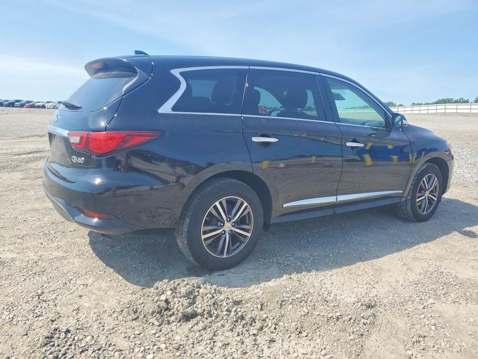2019 Infiniti Qx60 VIN 5N1DL0MM1KC512241 COPART salvage auction — MINOR DENT/SCRATCHES, Salvage Title, sold $2,250 on 2026-07-09 (photo 3)