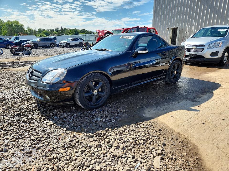 2003 Mercedes-benz Slk-klasse VIN WDBKK65F43F284008 COPART salvage auction — NORMAL WEAR, Wi - Certificate Of Title, sold $250 on 2026-07-27 (photo 1)