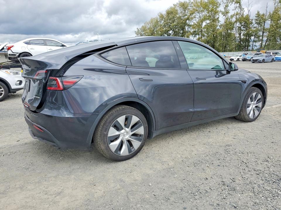 2024 Tesla Model y VIN 7SAYGDEEXRF014144 COPART salvage auction — REAR END, Wa - Bill Of Sale, sold $18,300 on 2026-07-13 (photo 3)