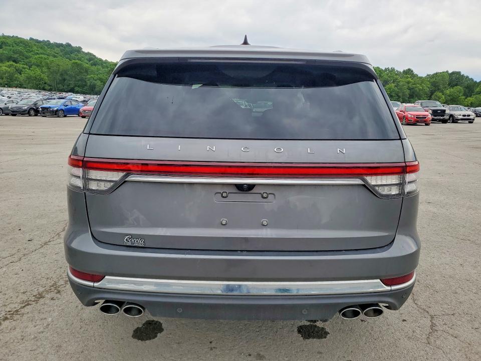 2023 Lincoln Aviator VIN 5LM5J7XC6PGL29646 COPART salvage auction — FRONT END, Pa - Certificate Of Salvage, sold $9,000 on 2026-07-23 (photo 6)