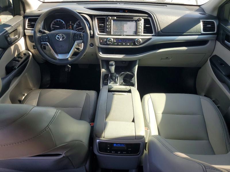2015 Toyota Highlander VIN 5TDJKRFH3FS093943 COPART salvage auction — FRONT END, Nv - Salvage Title, sold $150 on 2026-07-21 (photo 8)