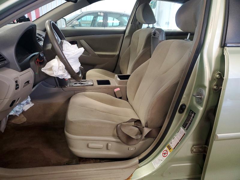 2007 Toyota Camry hybrid VIN JTNBB46K473035423 COPART salvage auction — FRONT END, Mn - Cert Of Title-Prior Salvage, sold $250 on 2026-07-02 (photo 7)
