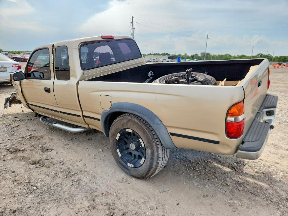 2001 Toyota Tacoma VIN 5TESN92N21Z758169 COPART salvage auction — FRONT END, TX - SALVAGE VEHICLE TITLE (P), sold $750 on 2026-07-16 (photo 2)