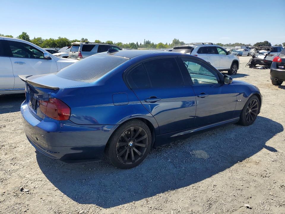 2011 BMW 3er VIN WBAPH5G54BNM79192 COPART salvage auction — FRONT END, Ca - Salvage Certificate, sold $15 on 2026-07-28 (photo 3)
