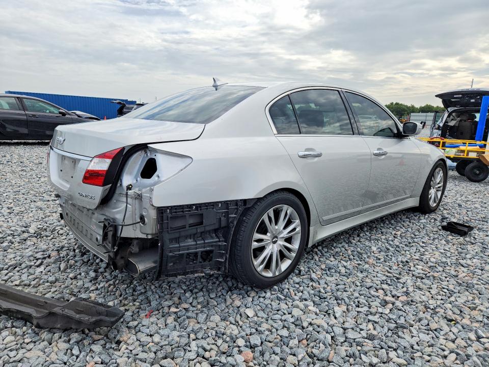 2012 Hyundai Genesis VIN KMHGC4DD1CU158253 COPART salvage auction — REAR END, Fl - Cert Of Title Slvg Rebuildable, sold $2,250 on 2026-07-14 (photo 3)