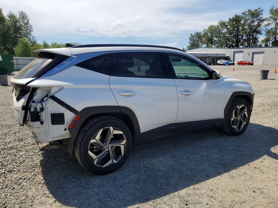 2023 Hyundai Tucson VIN KM8JECA16PU095791 COPART salvage auction — REAR END, WA - BILL OF SALE, sold $10,400 on 2026-07-06 (photo 3)