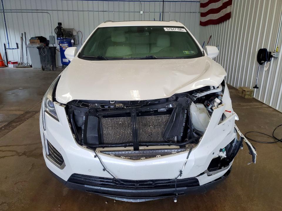 2017 Cadillac Xt5 VIN 1GYKNBRS6HZ139741 COPART salvage auction — FRONT END, Pa - Certificate Of Salvage, sold $2,550 on 2026-07-29 (photo 5)