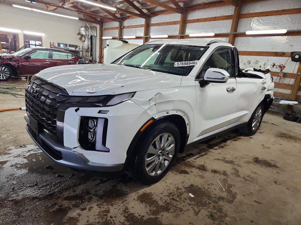 2023 Hyundai Palisade VIN KM8R24GE0PU636314 COPART salvage auction — ROOF, Il - Junking Cert Of A Vehicle, sold $6,400 on 2026-07-20 (photo 1)