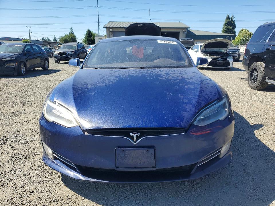 2016 Tesla Model s VIN 5YJSA1E22GF136812 COPART salvage auction — REAR END, OR - CERTIFICATE OF TITLE, sold $4,150 on 2026-07-21 (photo 5)