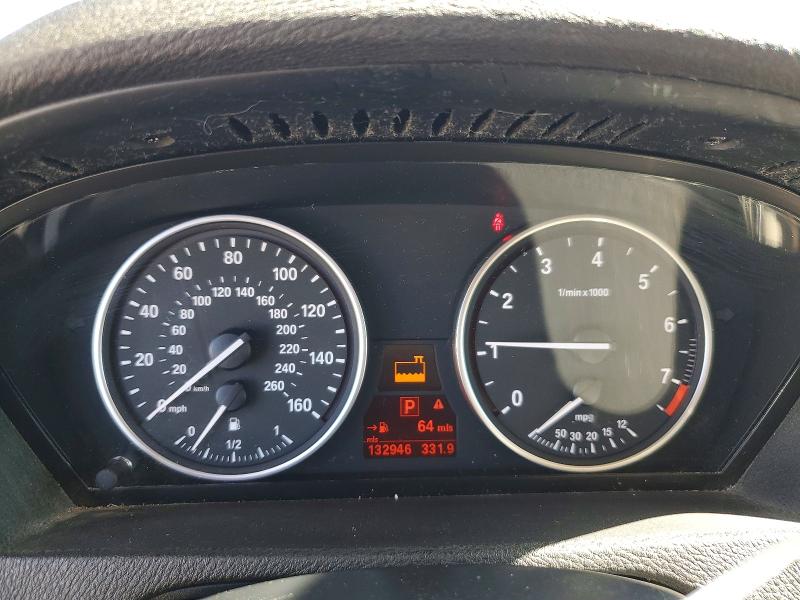 2012 BMW VIN 5UXZV4C58CL754398 COPART salvage auction — FRONT END, Ca - Salvage Certificate, sold $450 on 2026-07-13 (photo 9)