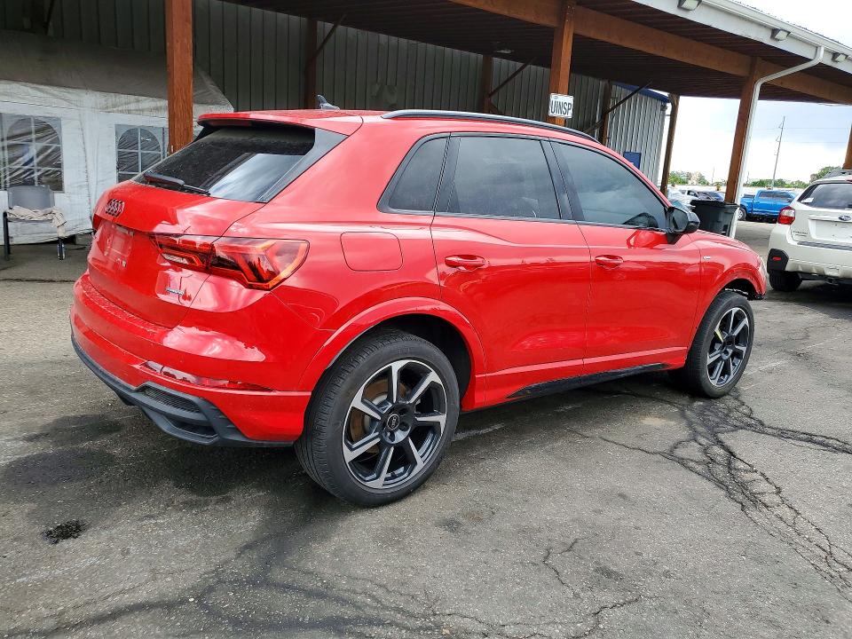 2025 Audi VIN WA1EEDF36S1053826 COPART salvage auction — FRONT END, Co - Public - Salvage Title, sold $12,300 on 2026-07-30 (photo 3)