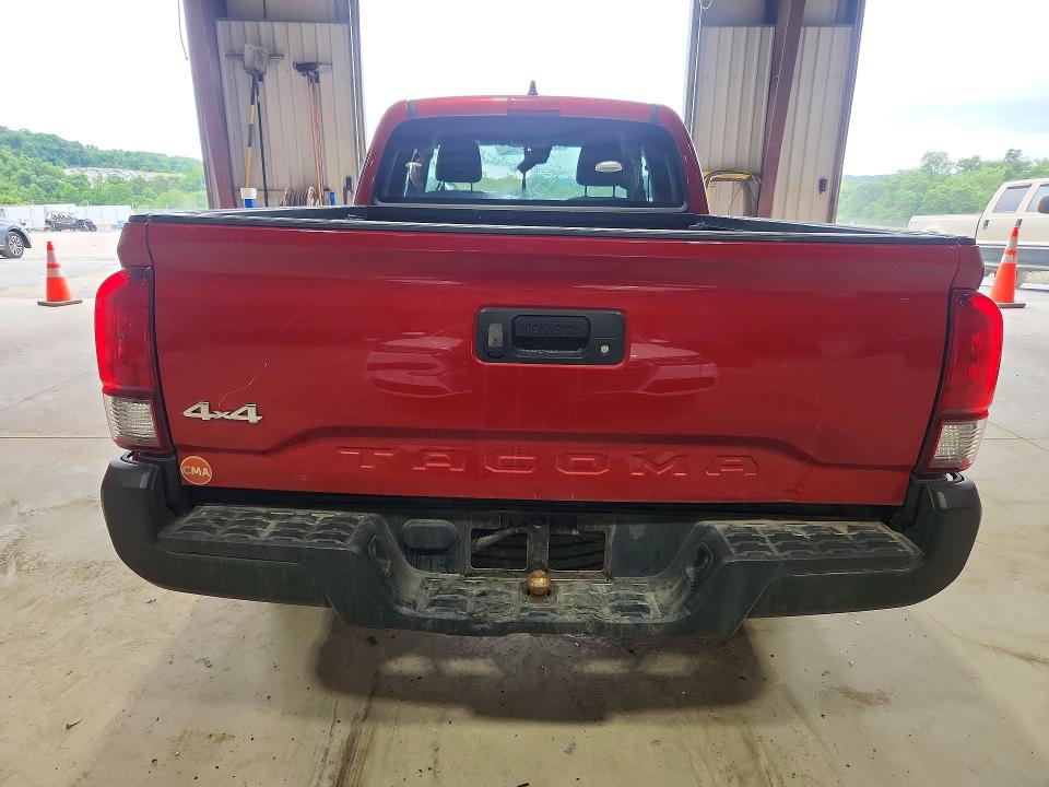 2022 Toyota Tacoma VIN 3TYSX5EN4NT013607 COPART salvage auction — FRONT END, Pa - Certificate Of Salvage, sold $9,800 on 2026-07-31 (photo 6)