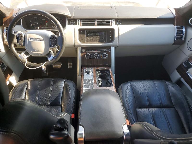 2016 Land rover RANGE ROVER VIN SALGV2EF7GA302164 COPART salvage auction — MINOR DENT/SCRATCHES, Ut - Dealer Only Clean Title (P), sold $9,400 on 2026-07-10 (photo 8)