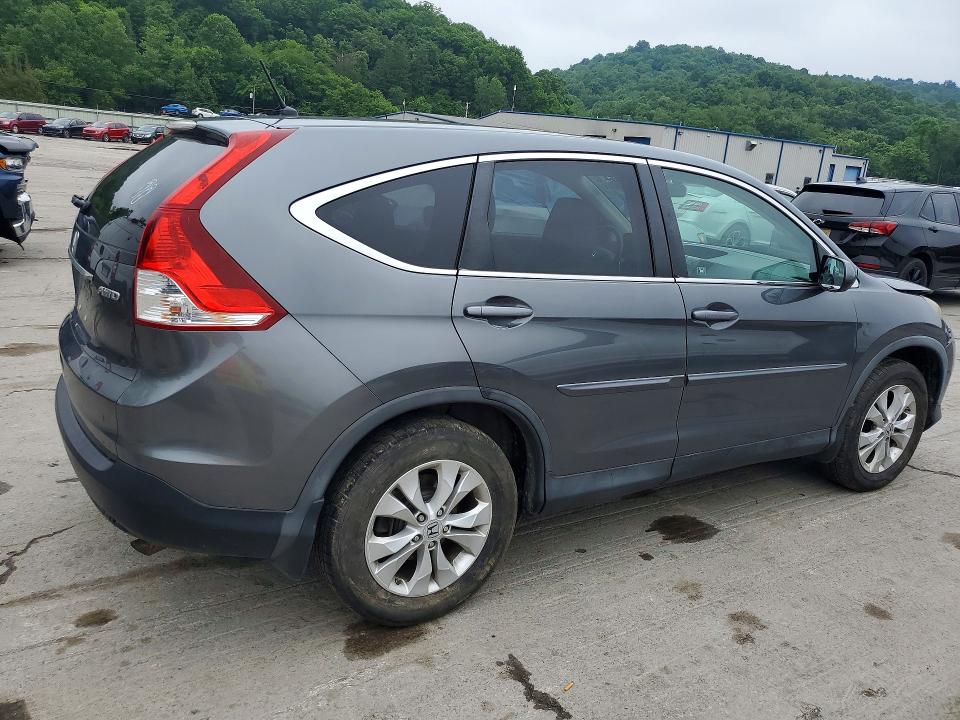 2012 Honda VIN 2HKRM4H55CH627836 COPART salvage auction — FRONT END, Pa - Certificate Of Salvage, sold $3,550 on 2026-07-02 (photo 3)