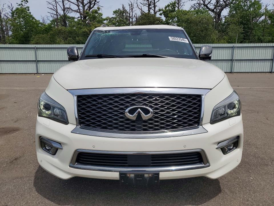 2015 Infiniti VIN JN8AZ2NE0F9082279 COPART salvage auction — ROOF, Ny - Mv-907A Salvage Certificate, sold $4,050 on 2026-07-27 (photo 5)