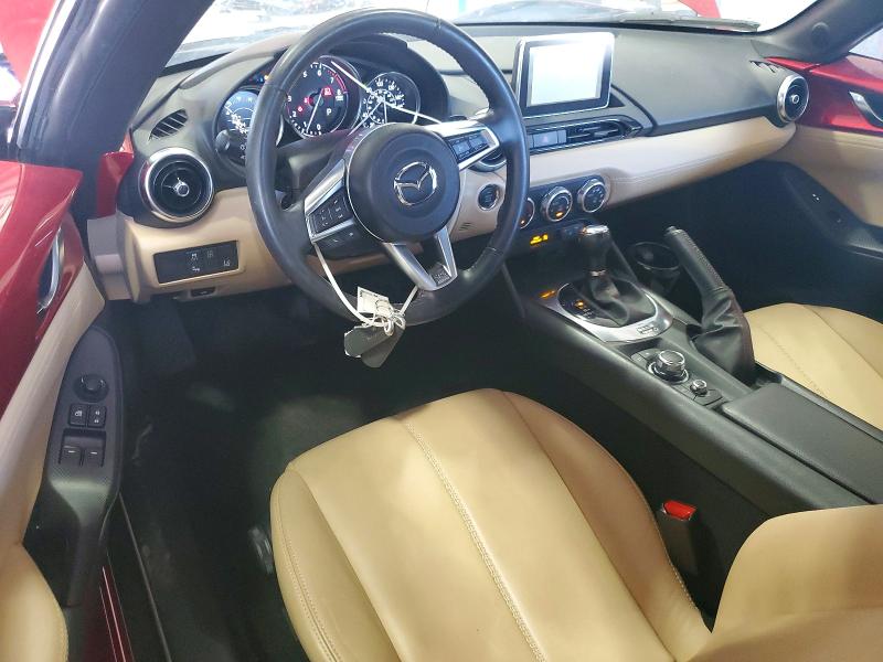 2017 Mazda Mx-5 VIN JM1NDAD71H0124264 COPART salvage auction — FRONT END, Va - Cert Of Title - Salvage, sold $5,500 on 2026-07-02 (photo 8)