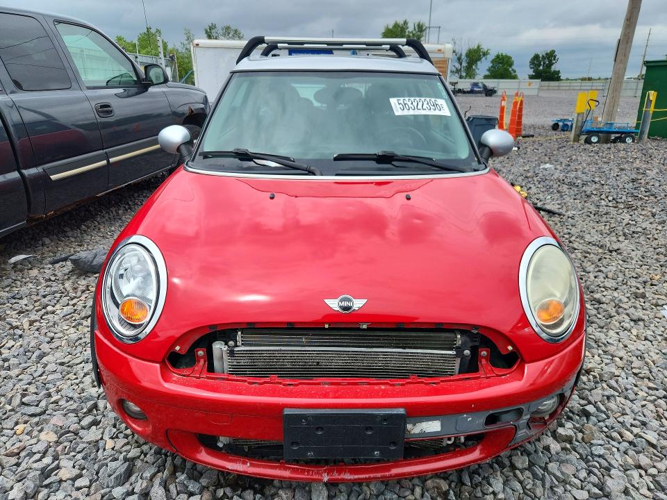 2010 Mini Cooper clubman VIN WMWML3C51ATX37058 COPART salvage auction — FRONT END, Il - Salvage Certificate, sold $875 on 2026-08-03 (photo 5)