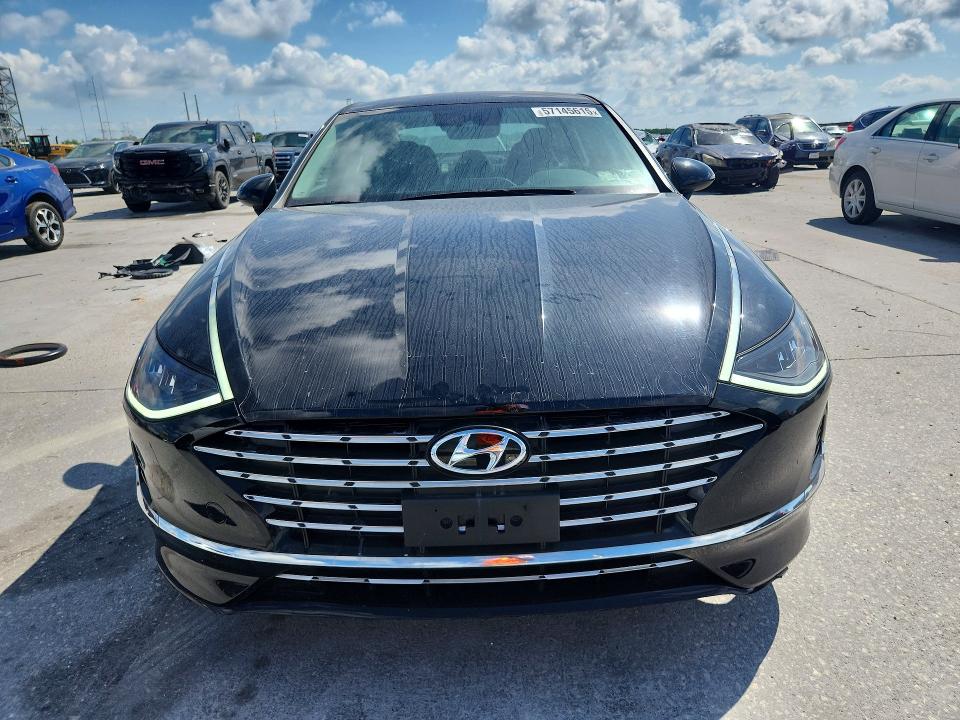 2022 Hyundai Sonata hybrid VIN KMHL34JJ0NA043253 COPART salvage auction — WATER/FLOOD, Md - Cert Of Salvage-Flood Damage, sold $7,100 on 2026-07-29 (photo 5)